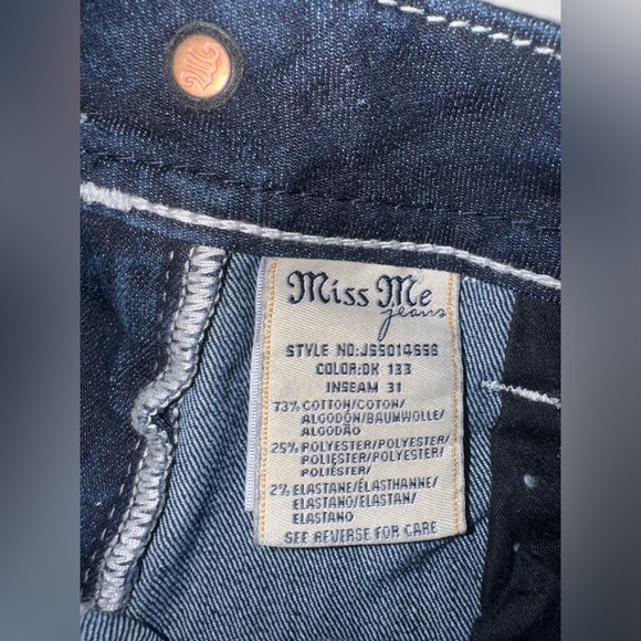 Gorgeous used ONCE “Miss Me” skinny jeans 👖 - Picture 3 of 7